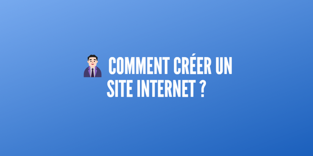 créer site internet