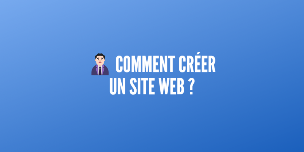 créer site web